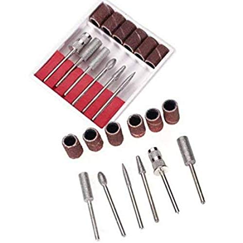 DIY Crafts Electric Carbide File Drill Bit Nail Art Manicure Pedicure Work Tools for Nail DIY Work Do it Your Self Drill Bits Color Multi Color (Design No # 5, Combo Sets For Naile Care)