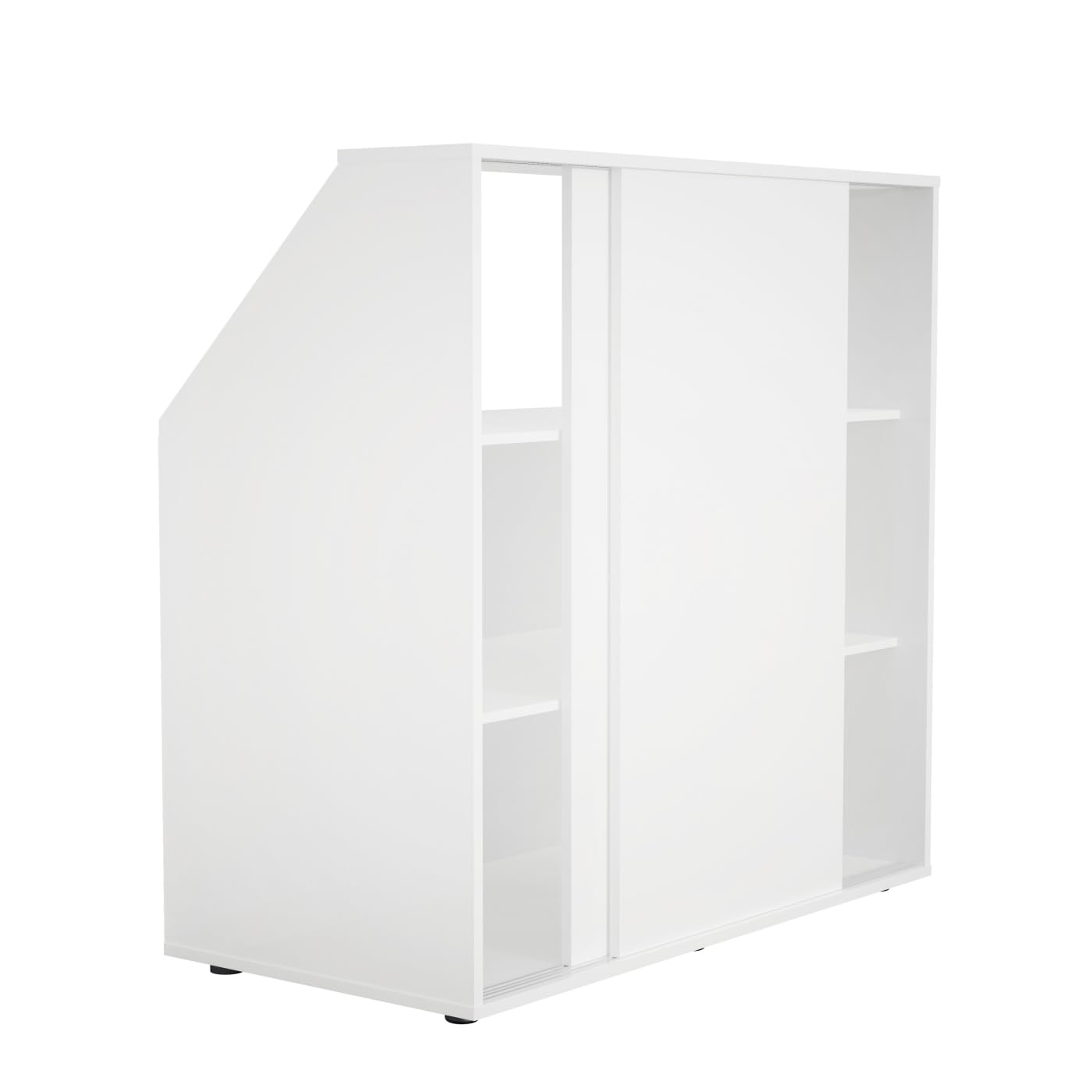 VDD - Armoire Murale inclinée - Armoire à vêtements - Armoire à vêtements Blanche - Blanche