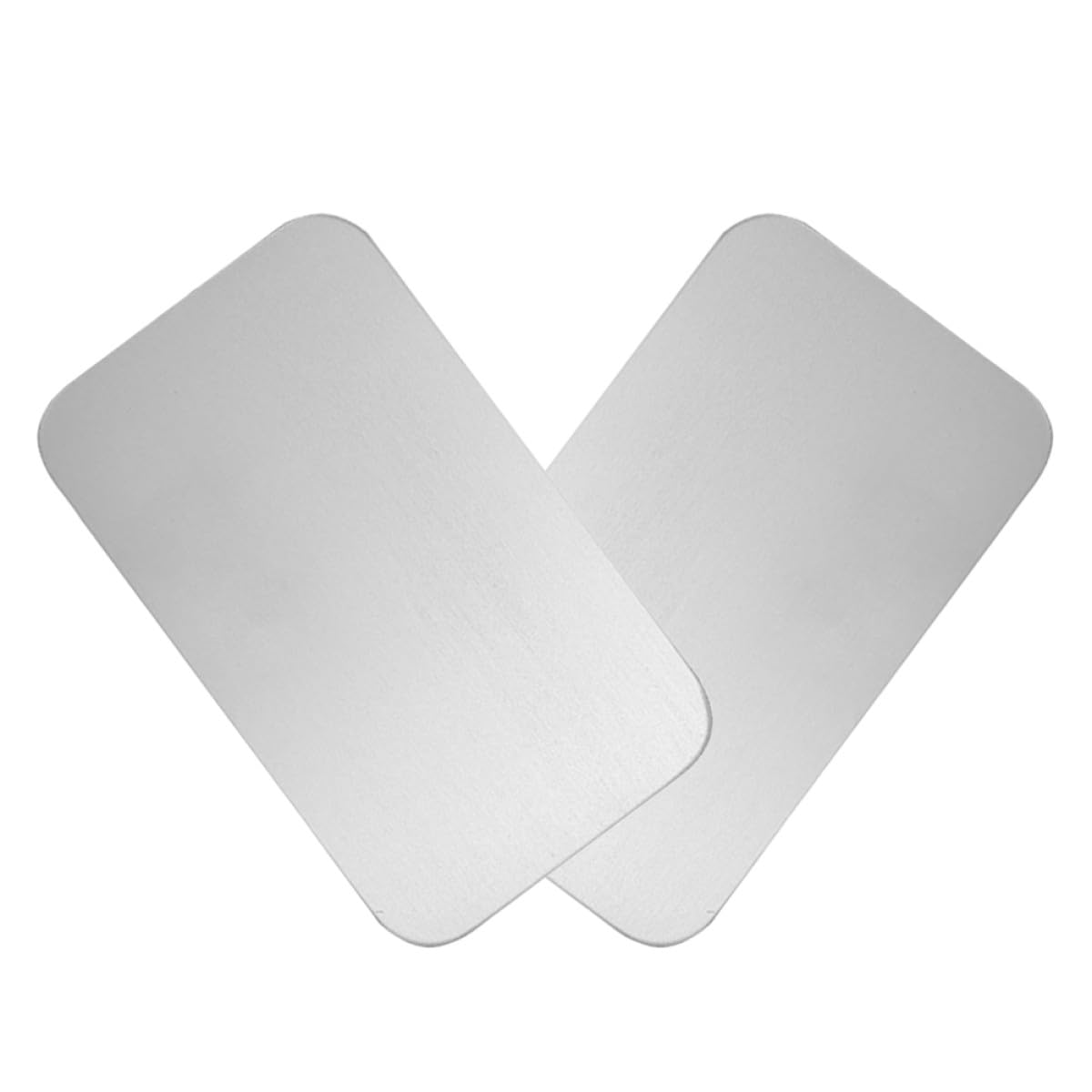 Tapis rafraîchissant en aluminium pour lapin et hamster - Lot de 2 coussinets lavables