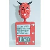 1 X Twilight Zone Mystic Seer Monitor Mate Bobble Head - Red by Bif Bang Pow!