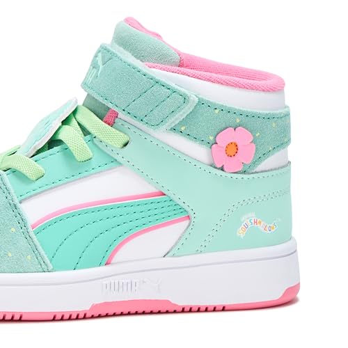 PUMA Unisex-Child Rebound Layup Mid Squishmallows Hook and Loop Shoes Sneaker4