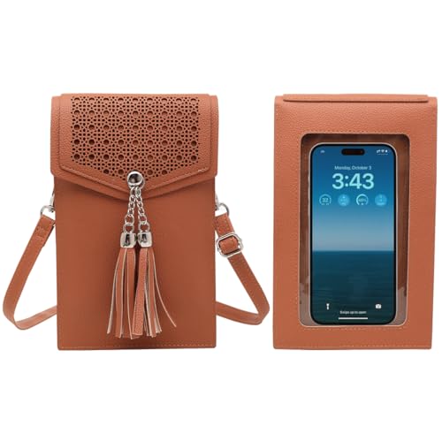 AnsTOP Small Crossbody Bag for Women - Phone Purse Crossbody Cell Phone Purse for Women with 2 Strap