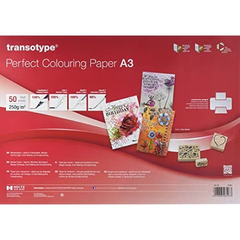 Perfect Colouring Paper, Markerpapier DIN A3, 250 g/qm, 50 Blatt Cover