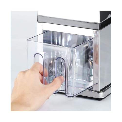 Máquina para hacer hielo, acero inoxidable, manual miniatura 2