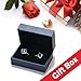 Cube Austrian Crystal Drop Leverback Earrings for Women Fashion 14K Rose Gold Plated Hypoallergenic Jewelry (Vitrail Light)