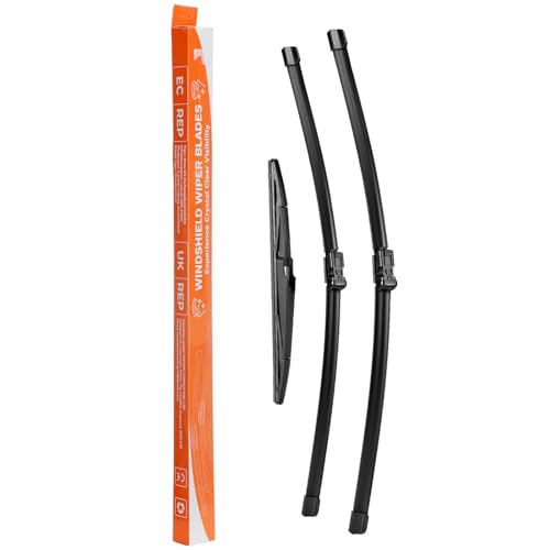 Scheibenwischer Vorne Hinten Set Wischerblätt für Frontscheibe Kompatibel mit Astra J P10 Caravan Kaste 2010-2015 Länge: 680mm/625mm/300mm