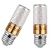 Price comparison product image Kicphoo E27 Corn LED Screw LED Bulbs 12W, Non-Dimmable, Daylight White 6000K, 100W Equivalent, 6000K Daylight White, Pack of 2