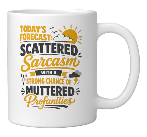 Taza cerámica Funny Mugs de 11 oz, blanca miniatura 2