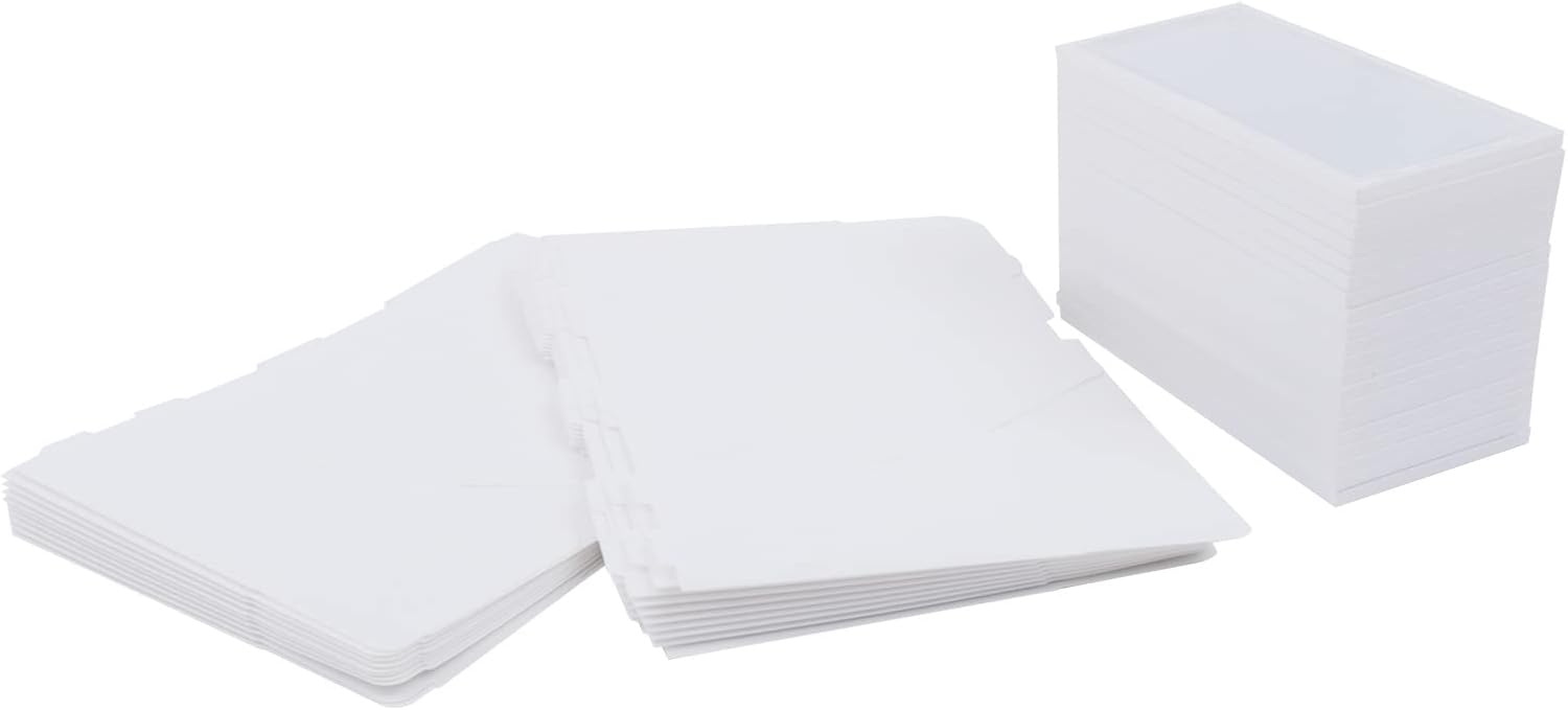 Shoe Storage Boxes, 20 PCS PP Foldable Flip-top Design White Transparent Sneaker Organizers Dustproof Magazines Display Case for Shoes, Books, Magazines, Accessories, Cosmetics