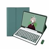 [Wireless Keyboard ]bring you different visual enjoyment and comfortable typing experience . you can turn your tablet PC into a highly performant and easy to use laptop!Like swipe and scroll to navigate even faster,that opens up new ways to work with your tablet PC. Delivering a comfortable user experience while allowing you to click and swipe through content effortlessly.