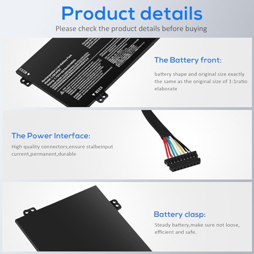 Image of ASUNCELL L16M4PB1 L16L4PB1 L16C4PB1 Laptop Battery for Yoga 730-13IWL ideapad Yoga 720-13IKB 730-13IKB Series Notebook 5B10M52738 5B10M52739 5B10M52740 5B10Q38237 5B10Q38238 2ICP4 /43 /110-2