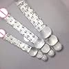 Sawekin Hochwertig Groß Glasdilos Sexspielzeug Glasdildo G-punkt Penis Anal Butt Plug Masturbation Stimulator SM Spielzeug Sex-Toys Sex Spaß machen super Groß(L) #4