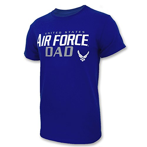 UNITED STATES AIR FORCE DAD T-SHIRT - XL, Royal