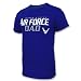 UNITED STATES AIR FORCE DAD T-SHIRT - XL, Royal
