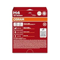 Osram NIGHT BREAKER SILVER H4, +100% mehr Helligkeit, Halogen-Scheinwerferlampe, 64193NBS-2HB, 12V Pkw, Hängebox (2 Lampen) – Ansicht 3