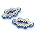 Price comparison product image TOYZHIJIA 2 Pcs Roller Chain Fidget Toy,Bike Chain Fidget Toys for ADD,ADHD,Anxiety,and Autism