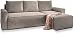 Produktbild Masseno Ecksofa POTARO mit Schlaffunktion L-Form, Sofa mit Bettkasten, Wohnzimmersofa, Couch, Soffa, Bettsofa, Couchgarnitur- Beige, POSO 02
