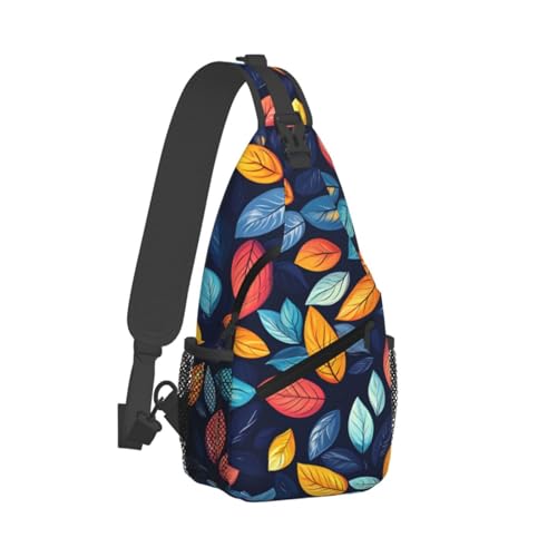 Morrales Deportivos Crossbody Unisex 15.3x7.2x3.5 pulg miniatura 2