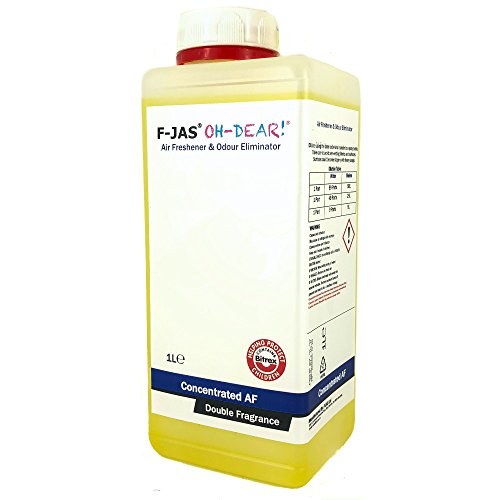 F-JAS Ambientador y eliminador de olores (1 L Concentrado), Banana Berry, Double Fragrance