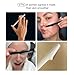 Nimbi Dermaplane Razor | Precision Eyebrow Shaper, Facial Hair Removal for Women & Exfoliation | Professional Dermaplaning Tool for Face | Plastic-Free - 3 Count