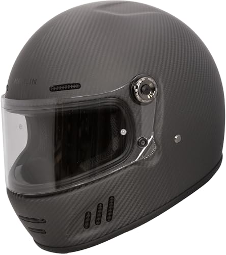Casque Merlin Revival Carbon XS pour balades en café racer