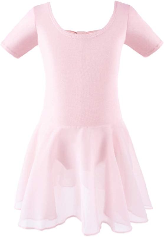 Stelle Ballet Leotards for Girls Dance Leotard with Skirt Toddler Ballet Outfit Criss-Cross Bow Back (Little/Big Kid) - Image 7