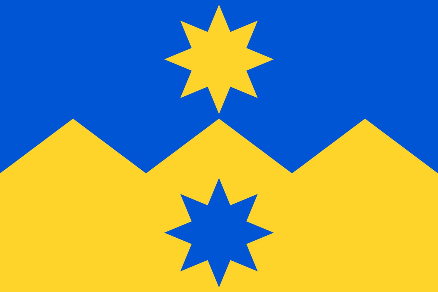 Drapeau XL Otago emblème de la Nouvelle-Zélande pour décoration salon et événements
