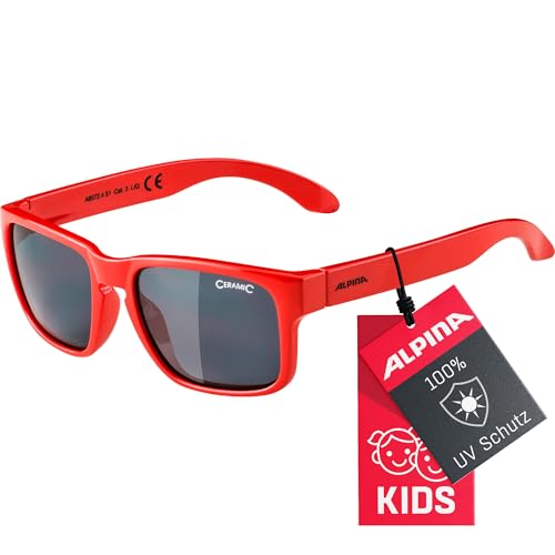 ALPINA MITZO - Verspiegelte und Bruchsichere Sonnenbrille Mit 100%...