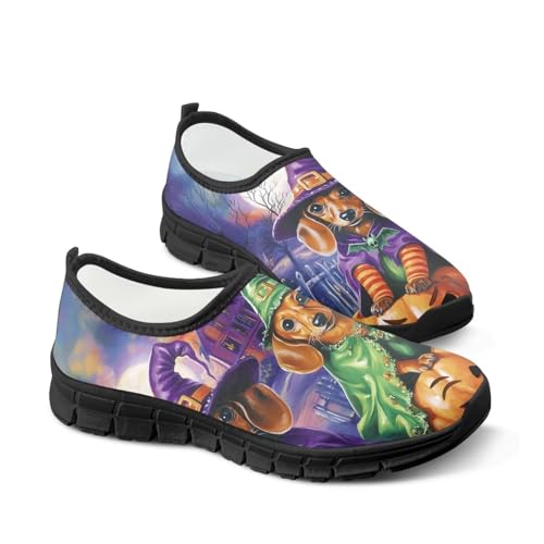 Women's Sneaker Casual Low Top Hiking Sneaker Outdoor Lightweight Breathable Slip On Soft Holiday Shoes for Womens