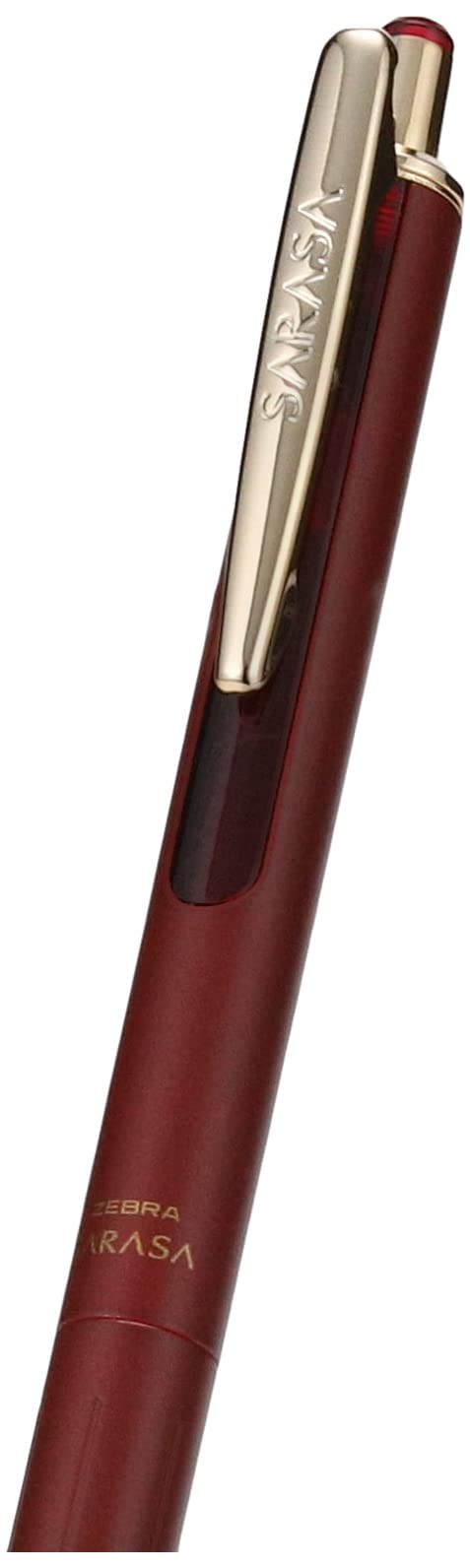 ZEBRA Sarasa Grand Gel-Kugelschreiber, 0,5 mm, Vintage-Farbe, Rot/Schwarz (P-JJ56-VRB)