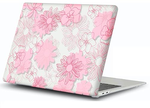 Image of Case Compatible with MacBook Air 13 inch, 2020 2019 2018 A2337 M1 A2179 A1932 Plastic Hard Shell Case Cover (Design34)
