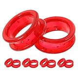 ABOOFAN 12個 はさみシリコンリング 犬用デマットコーム シザーハンドヘルドリング 付属のゴムリング 子犬グルーミングキット 犬のグルーミングキット 犬の櫛 シリカゲル