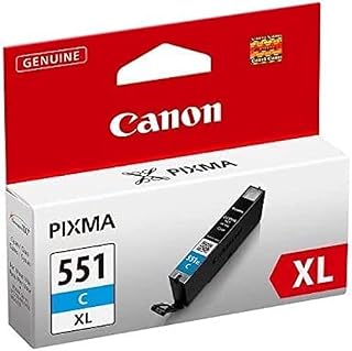 Canon CLI-551C XL C Ink Cartridge in Blister Packaging with Security Cyan