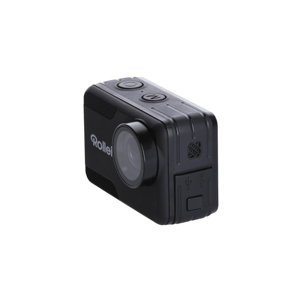 Rollei Actioncam 10S Plus, wasserdichte Actioncam mit 4K Videoauflösung (30fps),Touchscreen und WiFi um per App die Kamera zu steuern.
