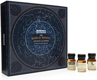 World Whisky Advent Calendar 2023 Edition | 24 Miniatures, 46% | Includes Scotch, Irish Whiskey, Japanese Whisky and Beyond | Bushmills, Hibiki, Starward and many more