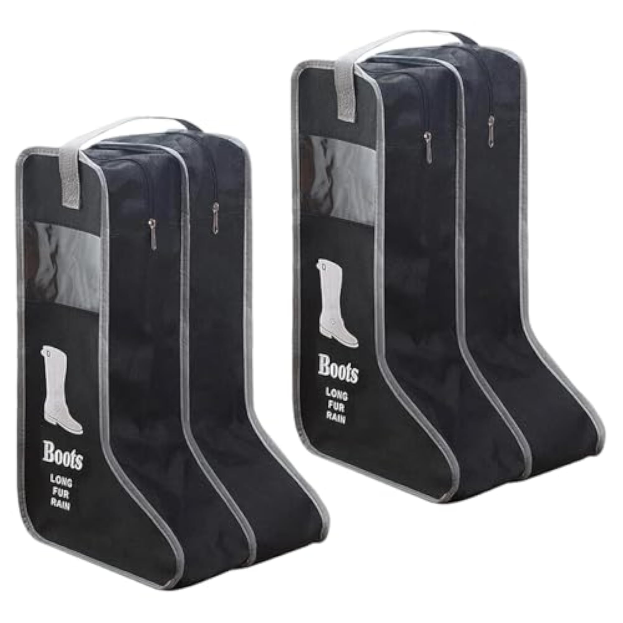 2 Pieces Boots Storage Bags Long Boot Shoe Organizer