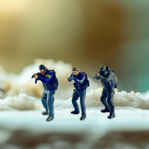 Figurines peintes à la main au 1/64 d'une grande précision