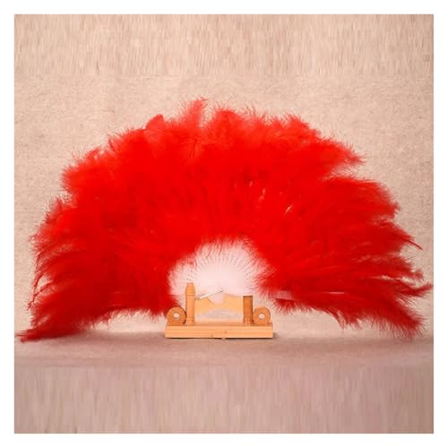Abanico de plumas marabú para solucionar la falta de volumen en danza 4