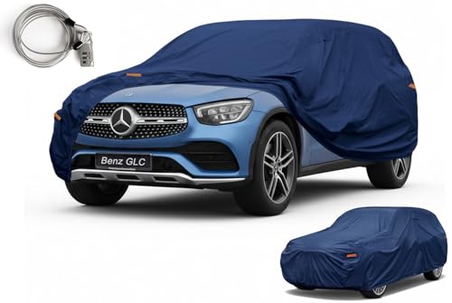 Image of Kaugung Custom Fit Car Cover for Mercedes Benz GLC Class (GLC300, GLC350e, AMG GLC 43 /63), SUV & Coupe, Heavy Duty Waterproof All Weather Outdoor Protection, Breathable with Vent