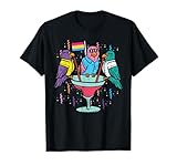 Photo Gallery pansexual flag pappagalli uccelli lgbt pan pride stuff maglietta Photo Gallery pansexual flag pappagalli uccelli lgbt pan pride stuff maglietta