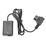 external battery setup a6300 3. Input: 14.8V/1A; Output:  8.4V 1.5A.
