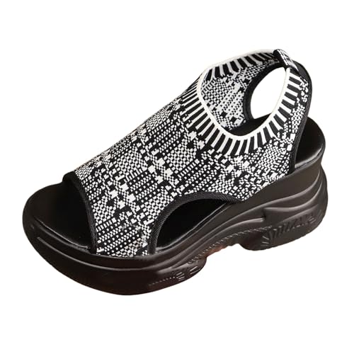 Sandales compensées confortables pour soulager les pieds sensibles