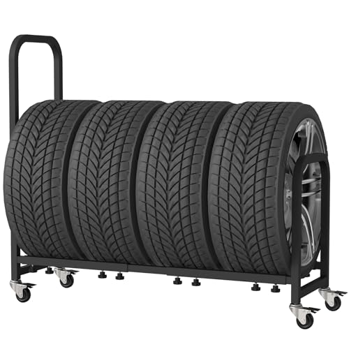 Neorexon Rolling Tire Rack 43.5
