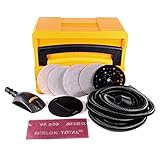 Mirka Schleif Solution Case Set für DEROS + Roundy Handblock + 40x ABRANET Schleifscheiben 150mm