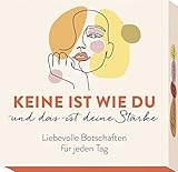 freundschaftsbuch kindergarten  Keine ist wie du und das ist deine Stärke: Liebevolle Botschaften für jeden Tag
