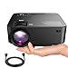 DBPOWER T20 LCD Mini Movie Projector, Multimedia Home Theater Video Projector with HDMI Cable, Support 1080P HDMI USB SD Card VGA AV TV Laptop Game iPhone Android Smart-Phone