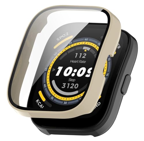 SHEAWA Amazfit Bip 5pP[X Jo[ PC+KXtB 9Hdx یP[X یJo[ ϏՌ Sʕی ANZT[ (AC{[)
