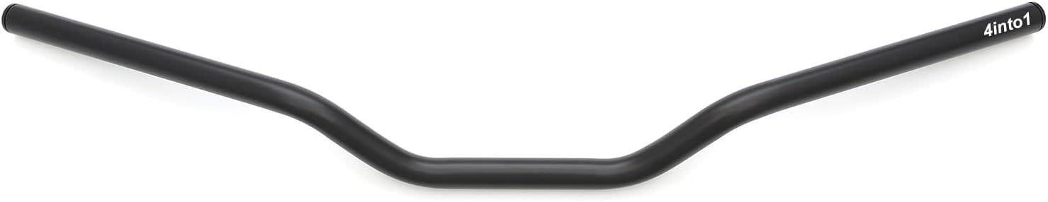 Satin Black Superbike Handlebars 7/8" - Fits Honda Kawasaki Suzuki Yamaha Motorcycle
