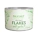 FALKSALT Wild Garlic Sea Salt Flakes - All Natural, Finishing Mediterranean Sea Salt Flakes for Meat, Poultry, Seafood, Pasta, Veggies. [2.47oz - 5 Flavors Available]
