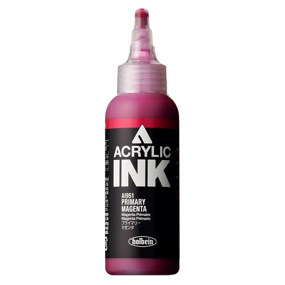 Holbein Acrylic Ink - Primary Magenta, 100 ml